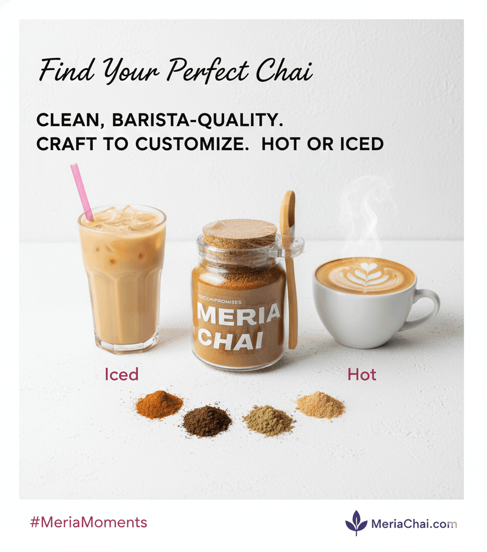 Meria Chai – 66-Serving Glass Jar