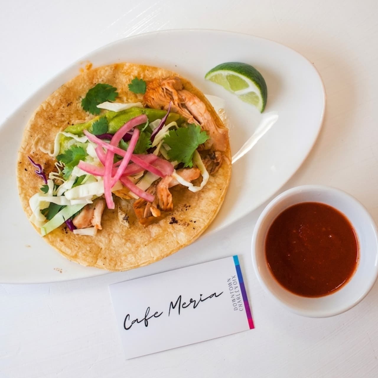 Cilantro-Lime Chicken Taco